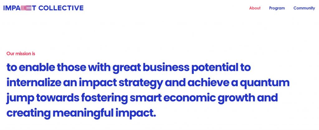 .2020 0919 Impact Collective Acceleration & Investment 프로그램 참가 | 디어건축사사무소